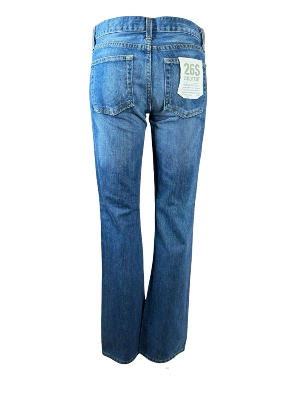 J. CREW Boot-Cut Jeans with Multi-Color Floral Print
